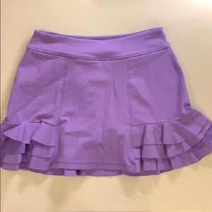 Zella “Double Volley” Purple Tennis Skirt (S)